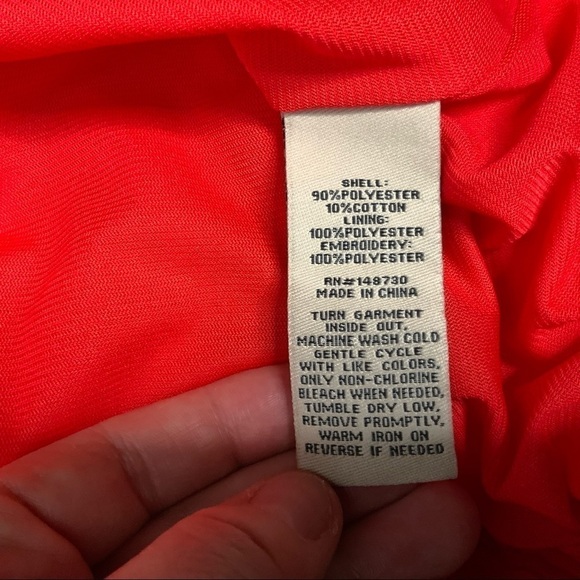 Beige by Eci‎ cotton embroidered dress. - Picture 10 of 11